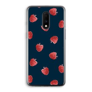 Framboosjes: OnePlus 7 Transparant Hoesje