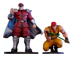 Street Fighter PVC Statues 1/10 M. Bison & Rolento 21 cm