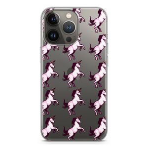 Musketon Unicorn: iPhone 13 Pro Transparant Hoesje