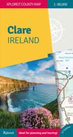 Wegenkaart - landkaart - Fietskaart Clare (Ierland) | Xploreit Maps