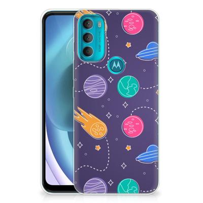 Motorola Moto G71 5G | Sillicone Back Cover | Space