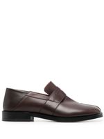 Maison Margiela mocassins Tabi en cuir - Marron