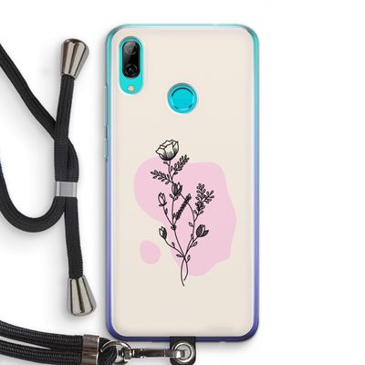 Roses are red: Huawei P Smart (2019) Transparant Hoesje met koord