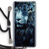 Darkness Lion: Huawei Mate 10 Pro Transparant Hoesje met koord