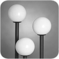 Bolder armatuur Mast excl. bol zwart E27 AL32158 Bolder armatuur Mast excl. bol zwart E27 AL32158