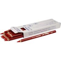 Lyra Super ferby 1 kleurpotloden, l: 18 cm, vulling 6,25 mm, rood, 12 stuk/ 1 doos