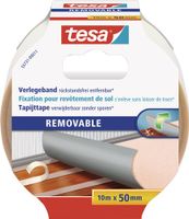 Tesa Dubbelzijdig tapijttape | lengte 10 m | breedte 50 mm wiel | 6 stuks - 55731-00011-11 55731-00011-11