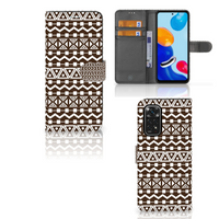 Xiaomi Redmi Note 11/11S Telefoon Hoesje Aztec Brown