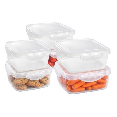 Plasticforte Vershoudbakjes set Classic - 7x stuks - vriezer / magnetron - kunststof - diverse maten