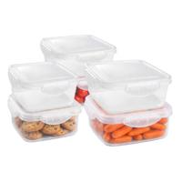 Plasticforte Vershoudbakjes set Classic - 7x stuks - vriezer / magnetron - kunststof - diverse maten