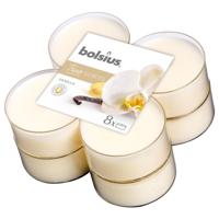Bolsius true scents maxilichten vanille 8 stuks