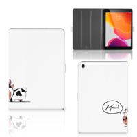 iPad 10.2 2019 | iPad 10.2 2020 | 10.2 2021 Hippe Tablet Hoes Cow