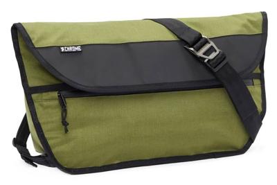 Chrome Industries Simple Messenger MD Koerierstas 15L - Groen Chrome Industries Simple Messenger MD Koerierstas 15L - Groen