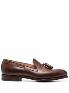 Crockett & Jones mocassins à glands - Marron