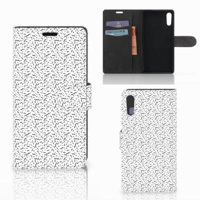 Sony Xperia XZ | Sony Xperia XZs | Telefoon Hoesje | Stripes Dots