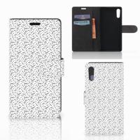 Sony Xperia XZ | Sony Xperia XZs | Telefoon Hoesje | Stripes Dots