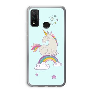 Regenboog eenhoorn: Huawei P Smart (2020) Transparant Hoesje