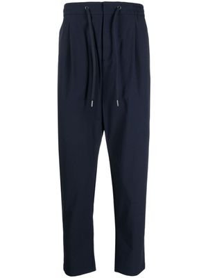 Alpha Tauri pantalon Pocas à coupe sarouel - Bleu
