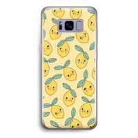 Citroenen: Samsung Galaxy S8 Transparant Hoesje