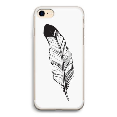Pluim: iPhone 7 Transparant Hoesje