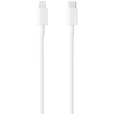 Apple iPad/iPhone/iPod Aansluitkabel [1x USB-C stekker - 1x Apple dock-stekker Lightning] 1.00 m Wit