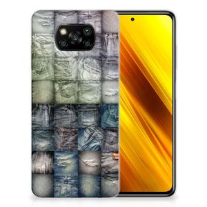 Silicone Back Cover Xiaomi Poco X3 | Poco X3 Pro Spijkerbroeken