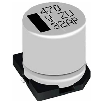 Panasonic Elektrolytische condensator (Ø x h) 10 mm x 12.5 mm 1 stuk(s)