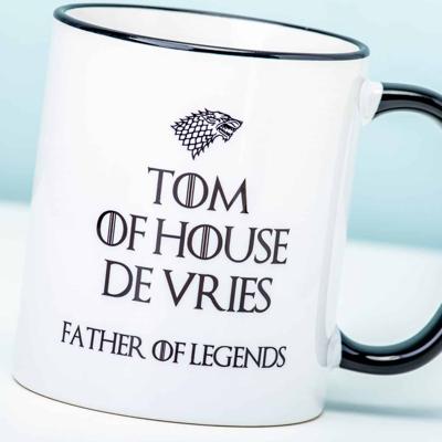 Gepersonaliseerde Mok Game Of Thrones Father Of Legends