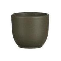 Pot tusca d8,5h7,5 cm groen - Christmas house - thumbnail