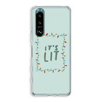It's Lit: Sony Xperia 5 III Transparant Hoesje