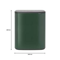 Brabantia Bo Touch Bin Afvalemmer 60 Liter - thumbnail