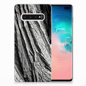 Bumper Hoesje Samsung Galaxy S10 Plus Boomschors Grijs