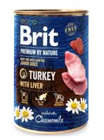 BRIT Premium by nature Junior Turkey with Liver - natvoer voor honden - 400g