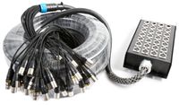 PD Connex Stage Snake 24-in 4-out XLR 30 meter