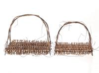 Decoratieschaal Natural 2-delig