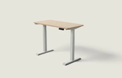 Desktronic HomeOne bureau Grijs / Bamboe / 120x60 cm