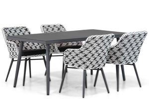 Lifestyle Crossway/Valencia 170 cm dining tuinset 5-delig