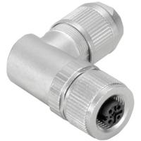Weidmüller 2681630000 Sensor/actuator connector, niet geassembleerd M12 Aantal polen (sensoren): 5 Stekker, haaks 1 stuk(s)
