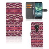 Nokia 7.2 | Nokia 6.2 | Telefoon Hoesje | Aztec Paars