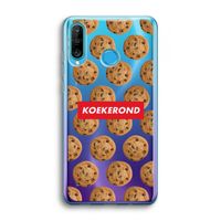 Koekerond: Huawei P30 Lite Transparant Hoesje