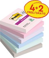 Post-it Super Sticky notes Soulful, 90 vel, ft 76 x 76 mm, 4 + 2 GRATIS - thumbnail