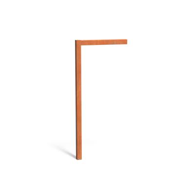 Pergola L-VORM corten 110 x h. 250 cm