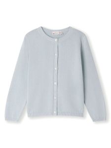 Bonpoint cardigan Fela en coton - Bleu