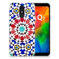 LG Q7 | TPU | Siliconen hoesje | Mozaïek