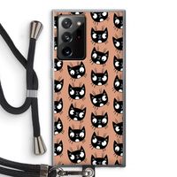 Kat: Samsung Galaxy Note 20 Ultra / Note 20 Ultra 5G Transparant Hoesje met koord