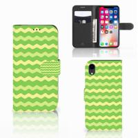 Apple iPhone Xr | Telefoon Hoesje | Waves Green