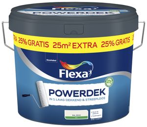 Flexa Powerdek Muren & Plafonds - RAL 9010