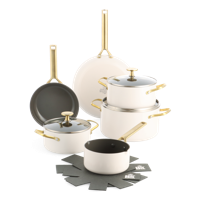 Sublime 6-delige pannenset Crème