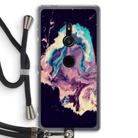 Cosmic Silence: Sony Xperia XZ2 Transparant Hoesje met koord