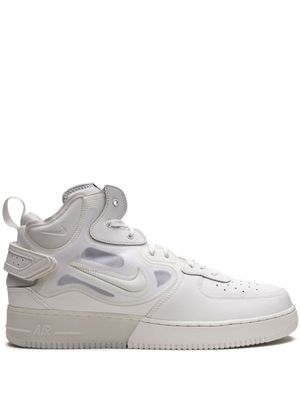 Nike baskets mi-montantes Air Force 1 React - Gris